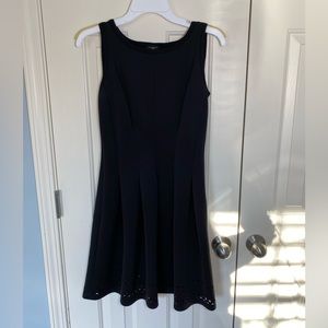 Ann Taylor Petite Little Black Dress with Detailing at the bottom